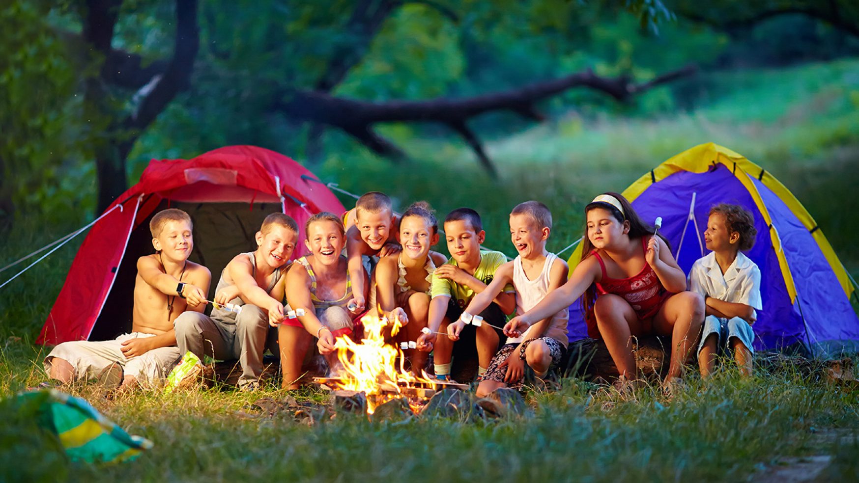 ... , en los Campamentos de Verano para niños y jóvenes con Diabetes