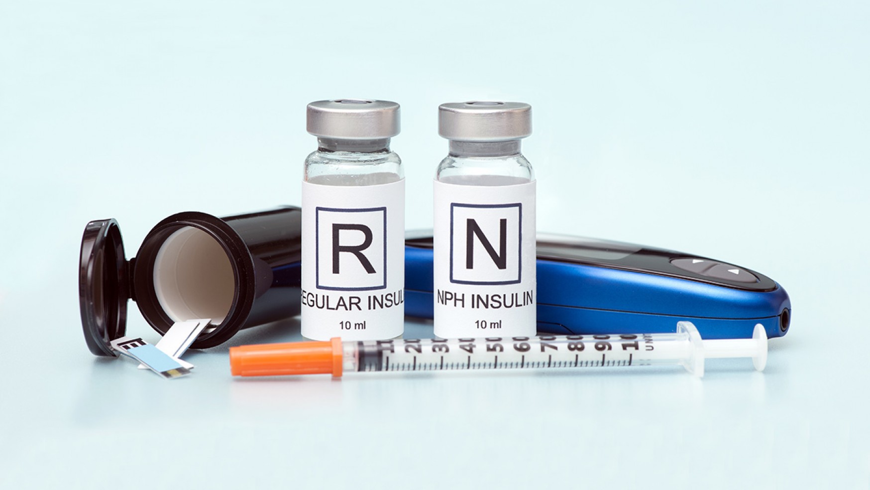 ¿Cómo preparar una dosis mixta de Insulina?